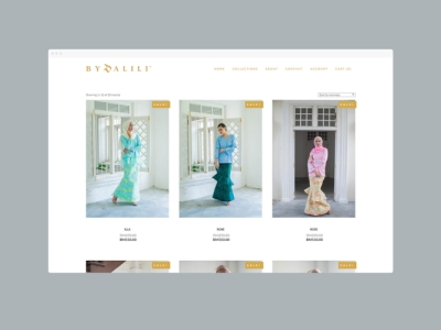 By Dalili Product Page