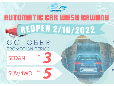Car wash Banner