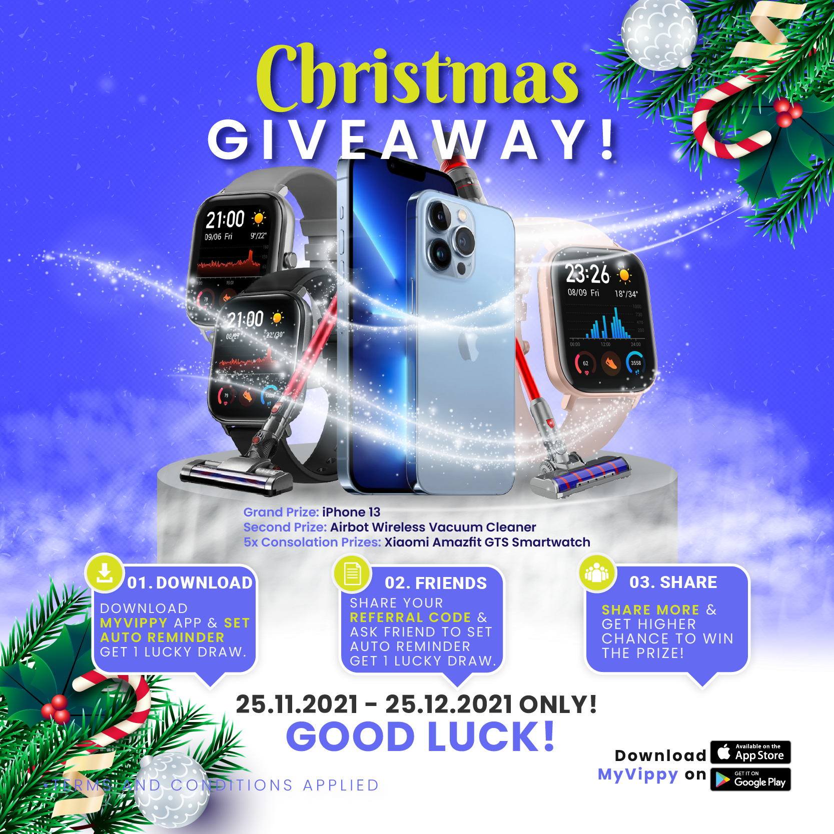 Social Media Campaign - 2021 Christmas Giveaway
