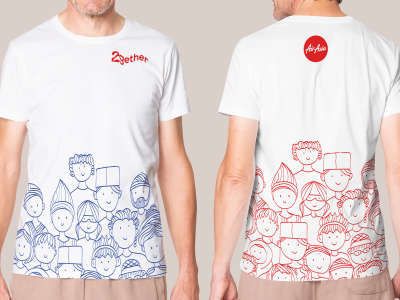 T-shirt Design AirAsia (2gether)