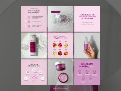 Social Media Design - Skincare
