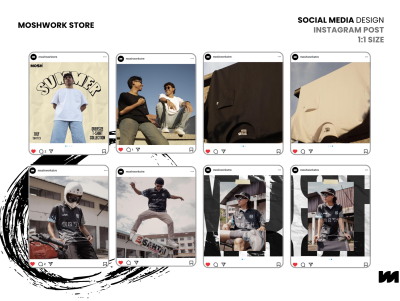 MOSHWORK Social Media Posting
