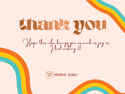 Thank You Card