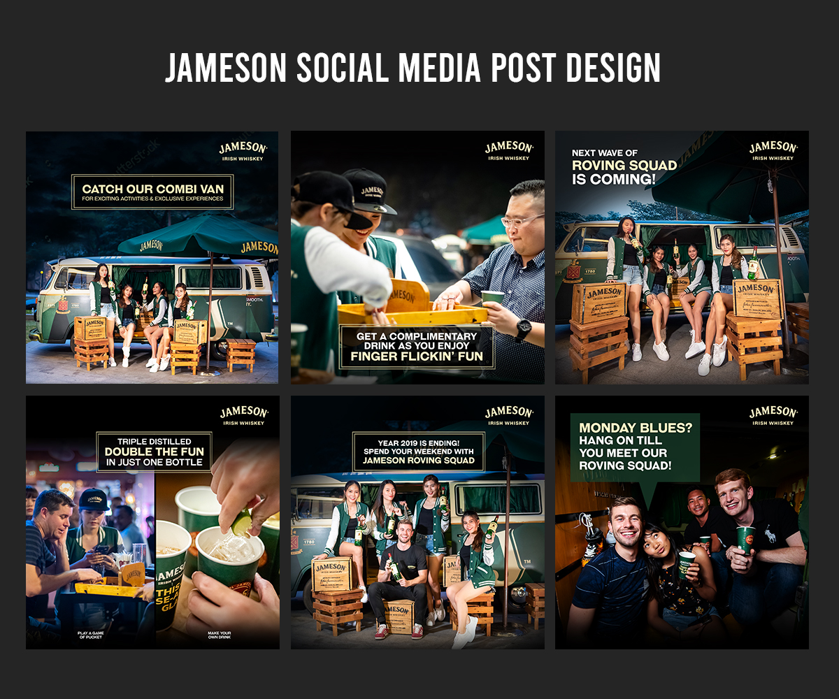 Jameson Social Media Design
