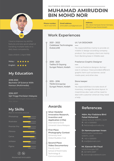 My resume