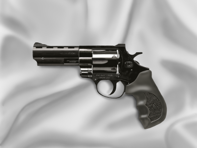 Gun On Silk Artwork