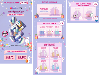 IREN Easter Offer Lazada SIS design