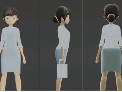 3D character modeling