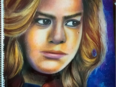 Captain Marvel Portrait
