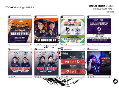 TODAK Gaming : Social Media Posting