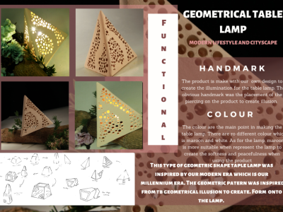 Concept Board (Geometrical Table Lamp)