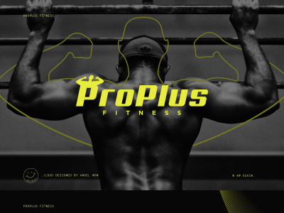 AW DSAIN x Proplus Fitness Logo Design