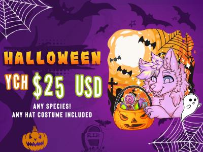 Halloween YCH banner