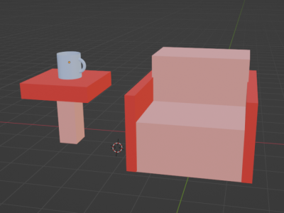 3D Table and Chair Models
