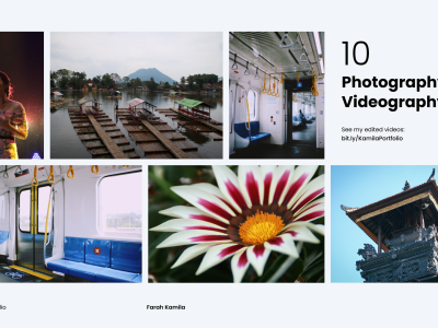 Photography and Videography