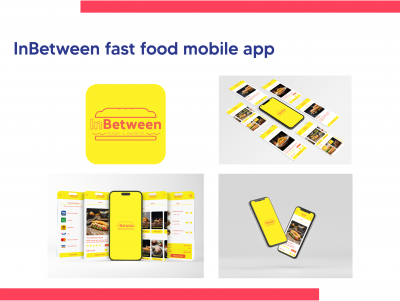 InBetween fast food mobile app