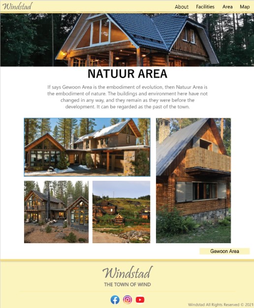 Web Design- Natuur Area