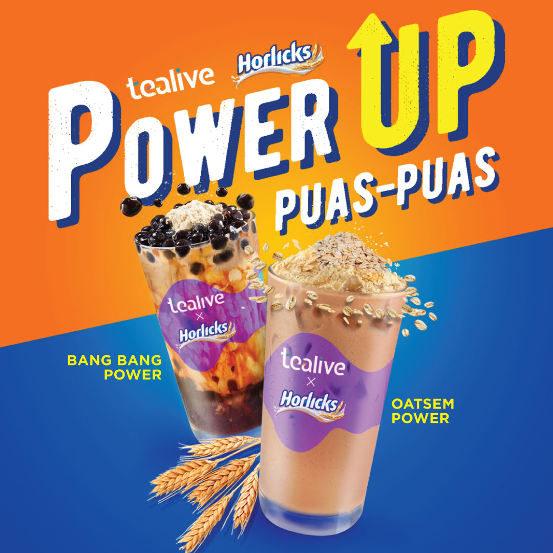 Tealive X Horlicks