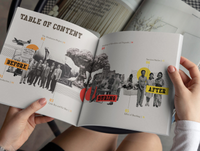 The Bomb Drop On Sakura | Editorial Design