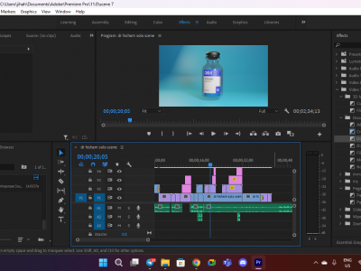 Video Editing for Final Year Project