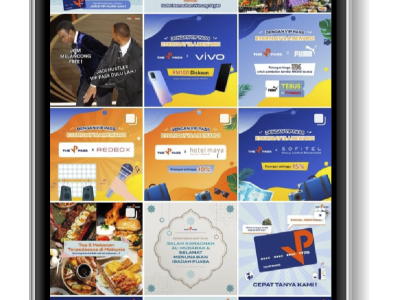 Travel Company Social Media Layout