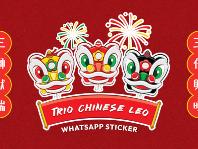Trio Leo Whatsapp Sticker