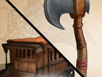 Legend of Ayoman Temple | Prop and Vehicle