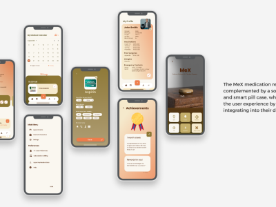 UI/UX Design-Medication Management System
