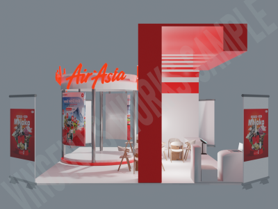AirAsia Booth Design