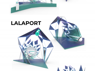 3D DESIGN - PETRONAS Malaysia Open 2023 Shuttlecock Icon