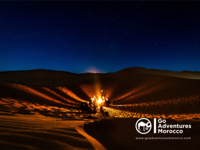 Go Adventures Morocco | Travel Agency Logo Design