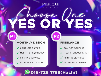 DESIGN SERVICES(MONTHLY/FREELANCE)