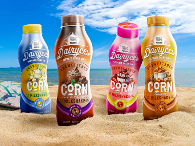 Nestle Dairyce's Corn Milkshake packaging