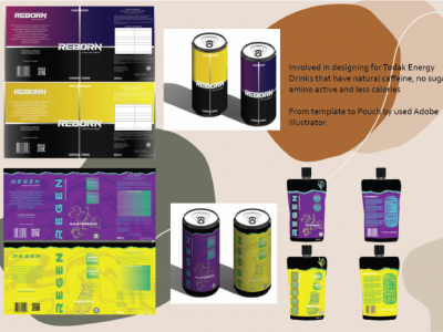 Energy Drinks/Packaging design