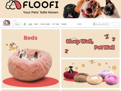 Amazon A+ Content for Floofi Brand Store