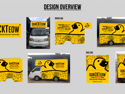 QUACKTEOW - Food truck Design Overview