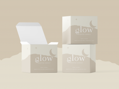 Glow Scented Candle Branding