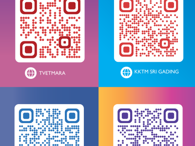 Social Media QR Poster