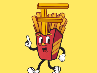 F for fries