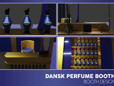 Royal Dansk Perfume Booth