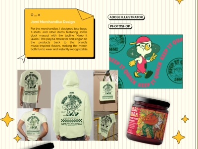 Jomi Merchandise Design