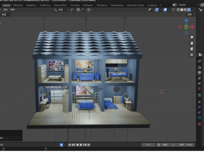 3D room modeling