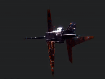 Sci - Fi Ship Concept Design - 3D Model Preview