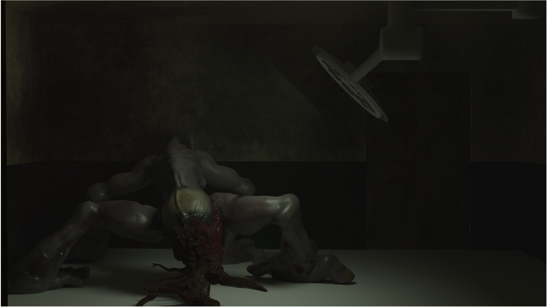 Monster back profile