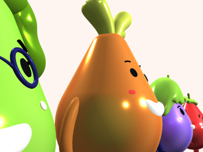 UI/UX design - Veggie Buddies Kids APP