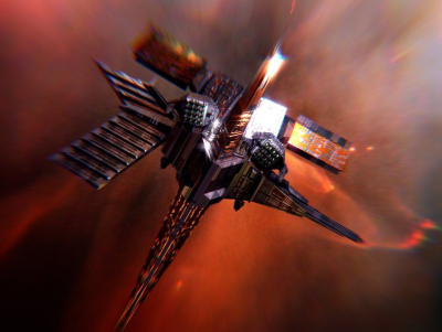 Sci - Fi Ship Concept Design - Render (3D)