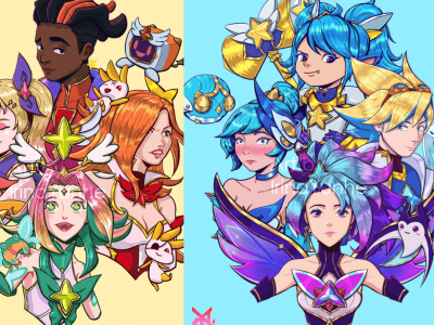 Personal Artwork - Star Guardians