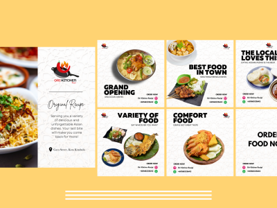 SOCIAL MEDIA POST DESIGN FOR A RESTAURANT