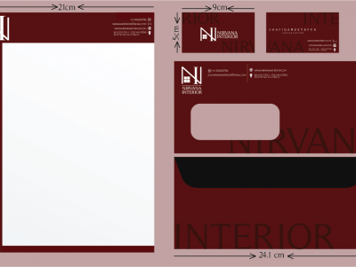 LETTERHEAD, BUSINESS CARD AND ENVELOPE DESIGN