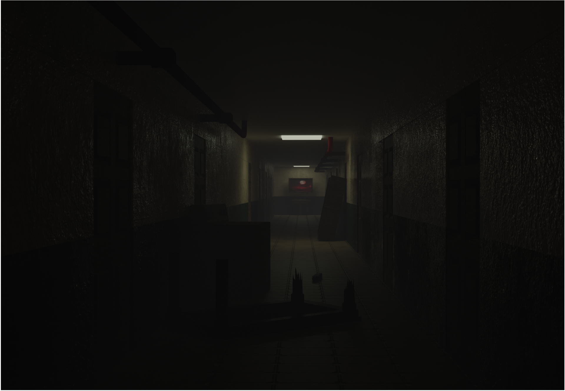 horror hallway
